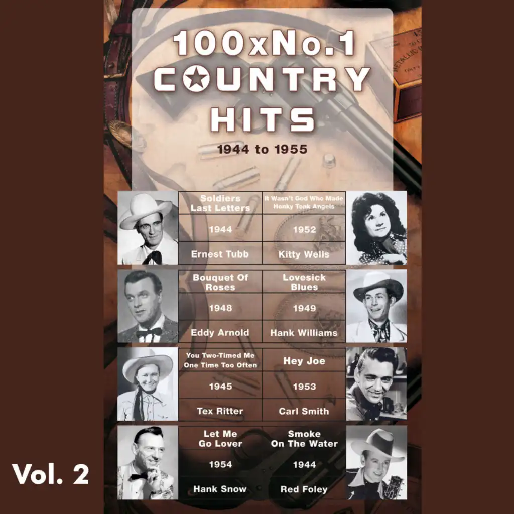100 x No.1 Country Hits (1944 to 1955) Vol. 2