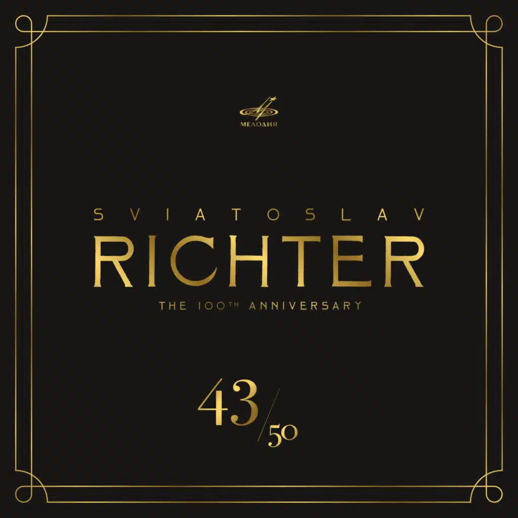 Sviatoslav Richter 100, Volume 43 (Live)