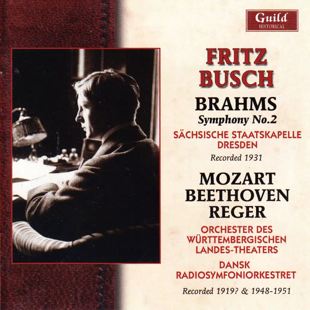 Fritz Busch - 1919?, 1931, 1948-51