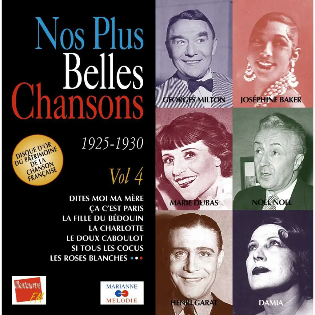 Nos plus belles chansons, Vol. 4: 1925-1930