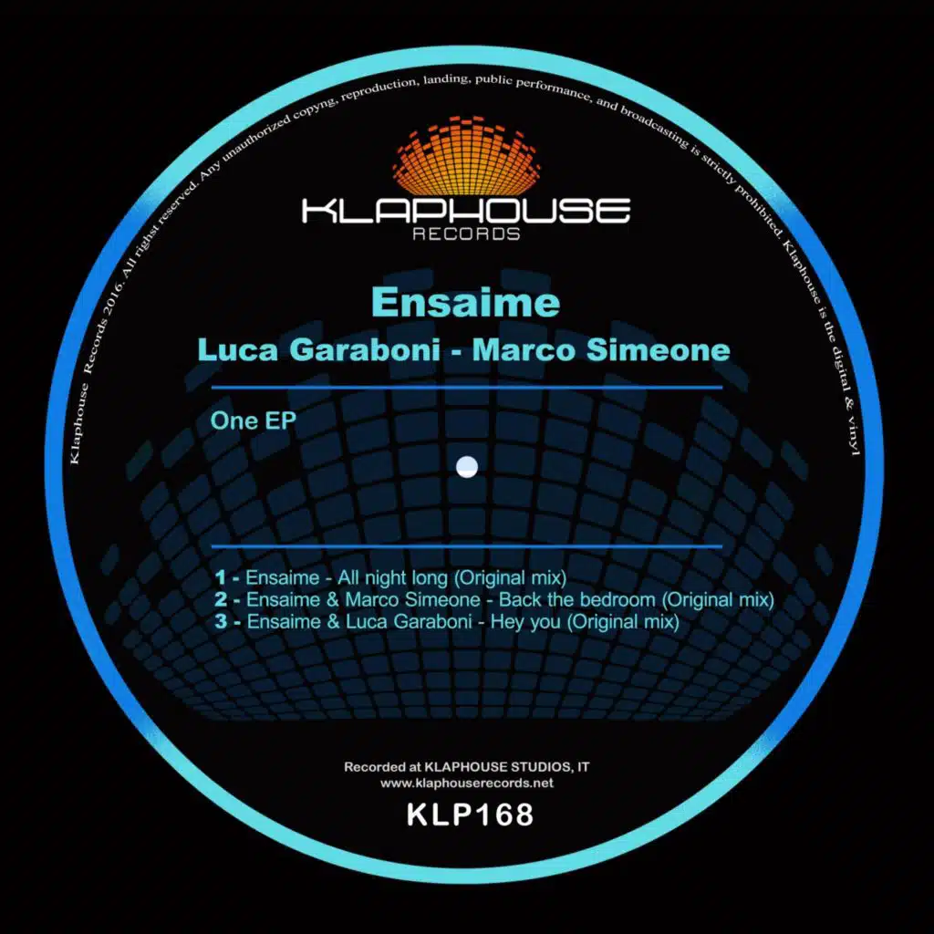 Ensaime, Marco Simeone, Luca Garaboni