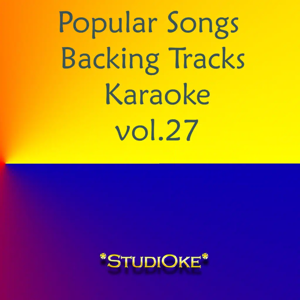 Popular Songs  Backing Tracks  Karaoke vol.27