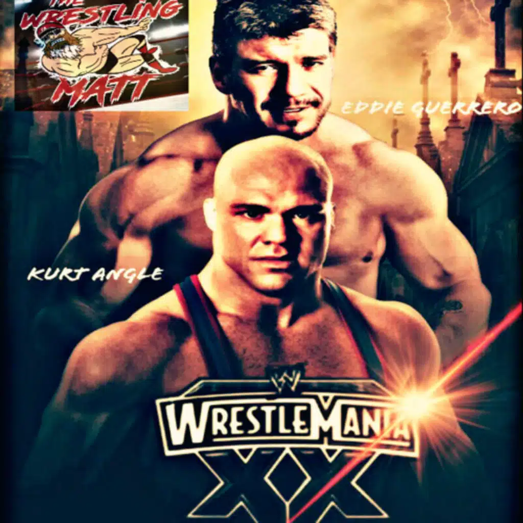 Wrestling - Eddie Guerrero vs Kurt Angle- Wrestlemania 20