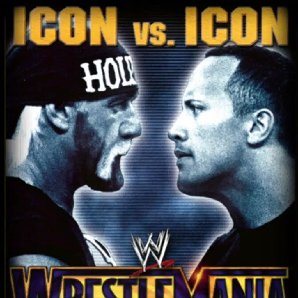 Wrestling - Hogan vs Rock - Icon vs Icon Wrestlemania 18
