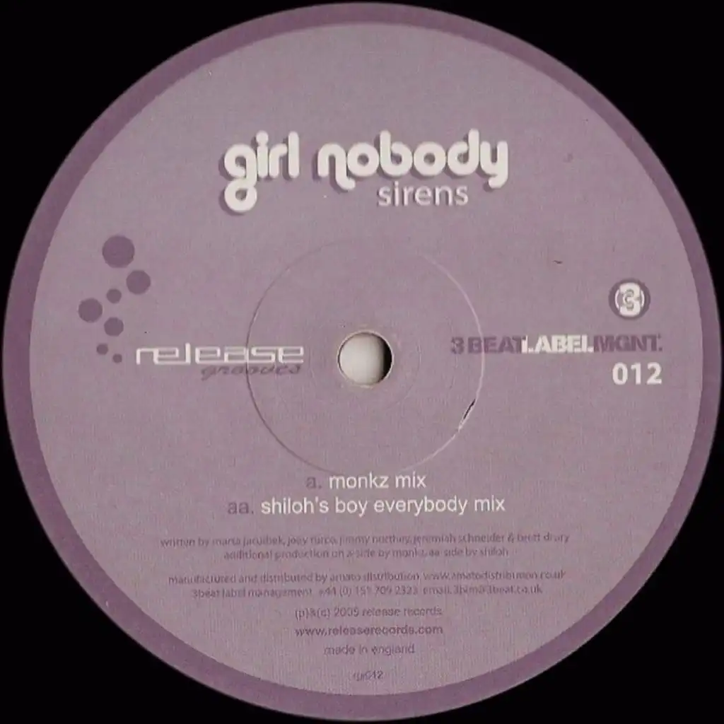 Girl Nobody