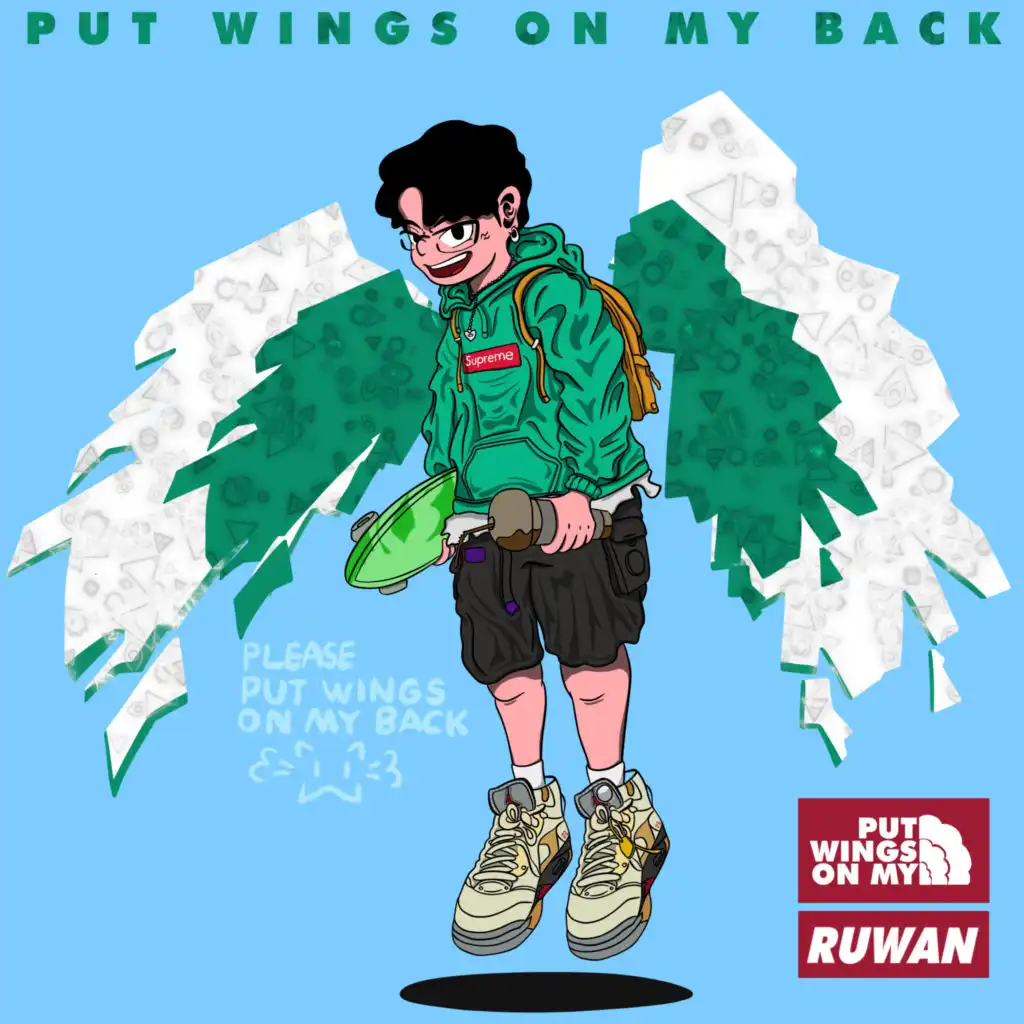 put wing's on my back!