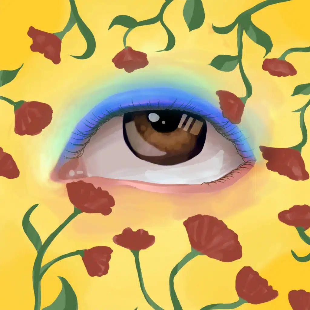 only some of the roses are red