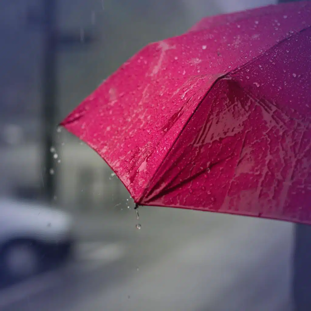 Relaxing Sound of Rain on Umbrella in Forest to Help Sleep and Study