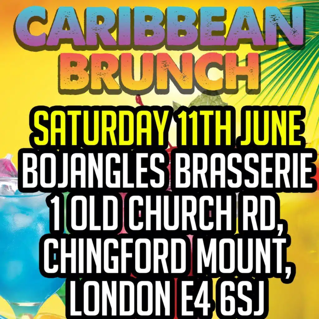 Caribbean Brunch 11th June, London Clubhouse Warm Up set Old/Mid/New Dancehall and Reggae