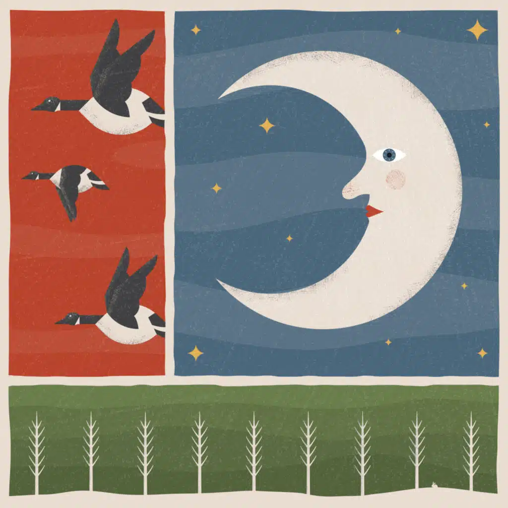 Prisms on the dark sea