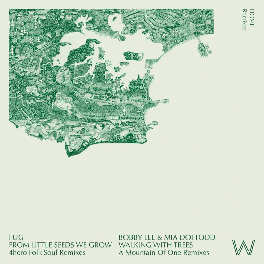 Walking With Trees (A Mountain Of One's Rushing With Trees Version)