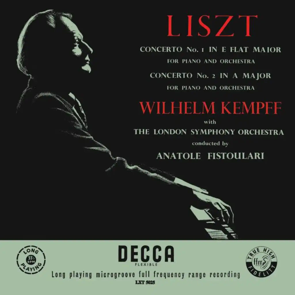 Wilhelm Kempff, London Symphony Orchestra & Anatole Fistoulari