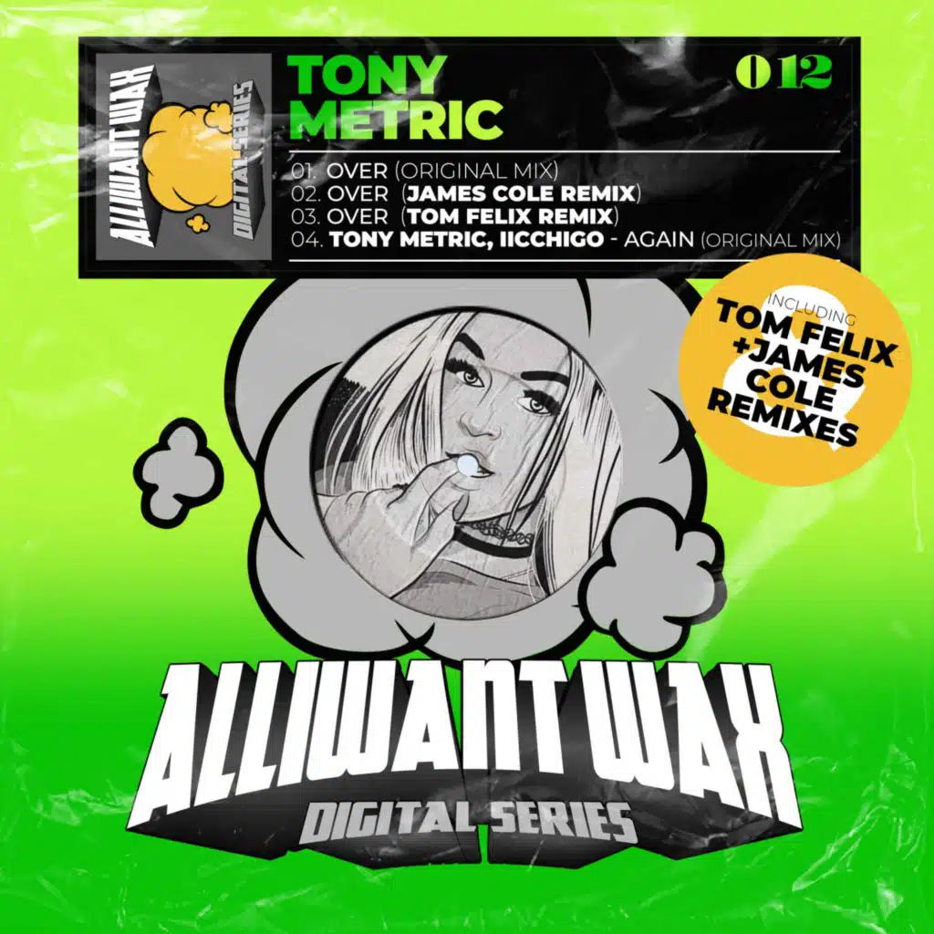 Alliwant Wax digital 012 'Over' EP