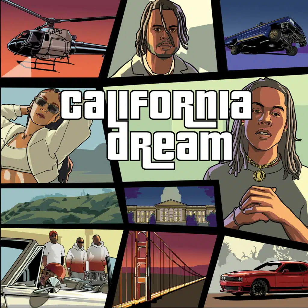 California Dream (Clean Version) [feat. Westside Boogie, Yelly & Yoey Composes]