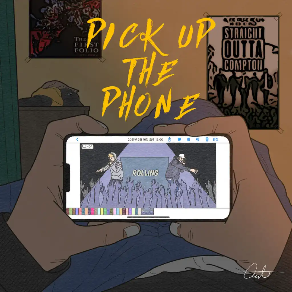 PICK UP THE PHONE (feat. ap3x)