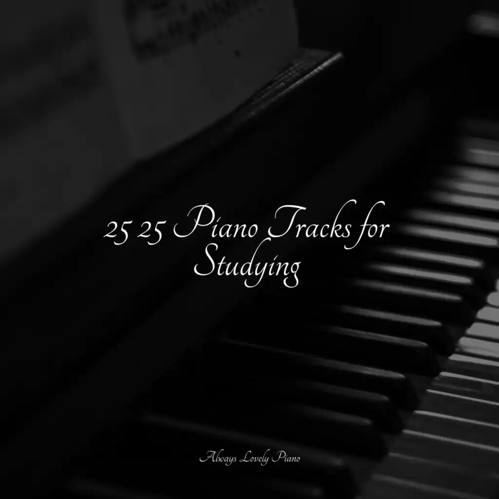 25 25 Piano Tracks for Studying