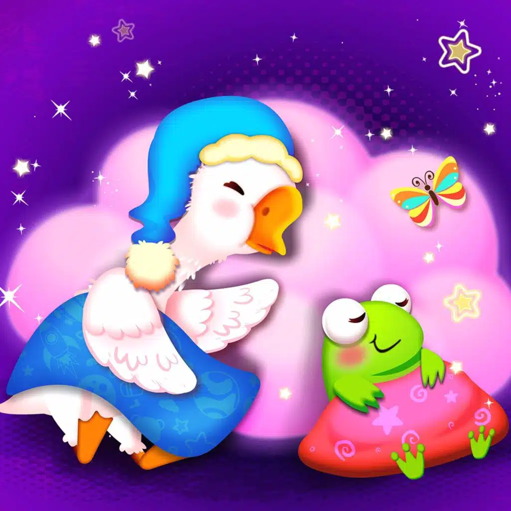 【睡前故事-晚安宝贝】晚安，睡不着的鹅宝宝【宝宝巴士故事】