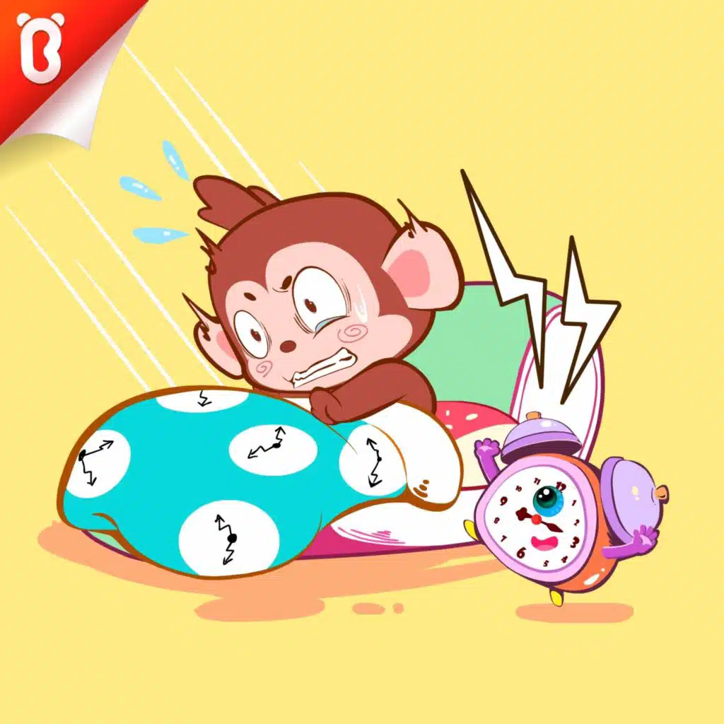 【好习惯故事】按时睡觉：迟到大王不迟到了【宝宝巴士】