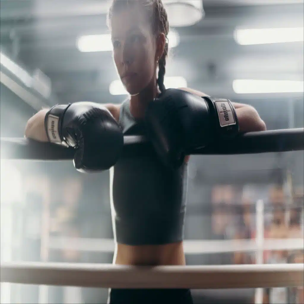 Fitness Gym and Boxing Healthy Chill Motivation Fighter