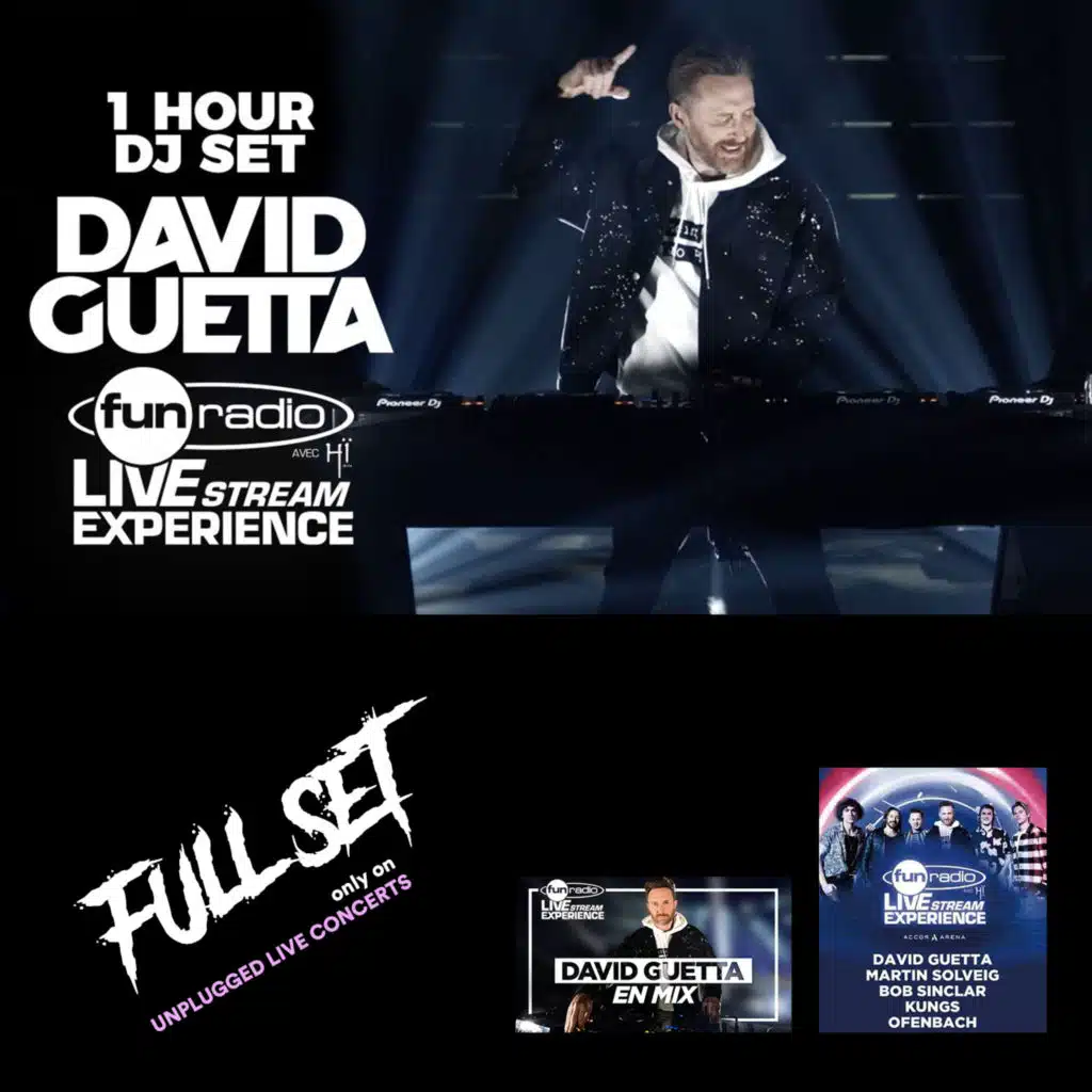 David Guetta - Live @FunRadio Live Stream Experience | Full Set