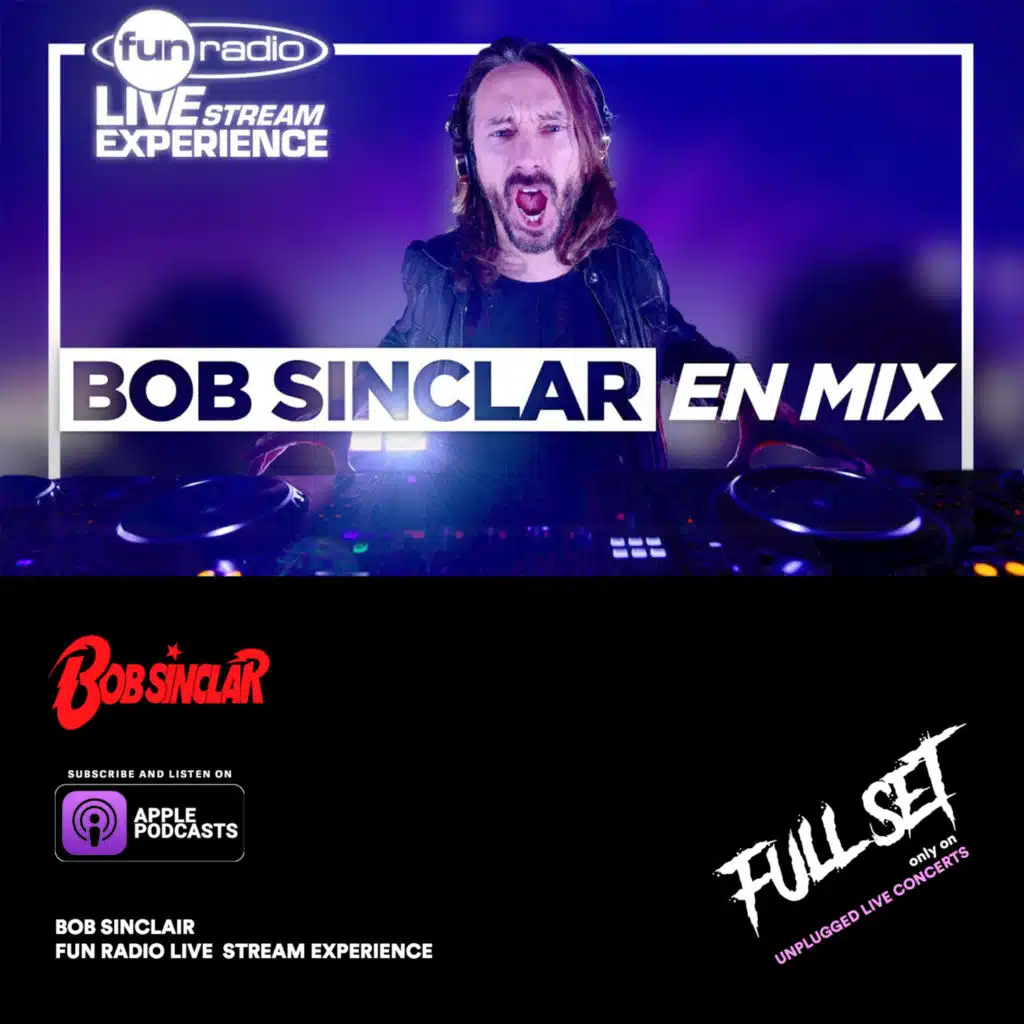 Bob Sinclar - Fun Radio Live Stream Experience | Full Set