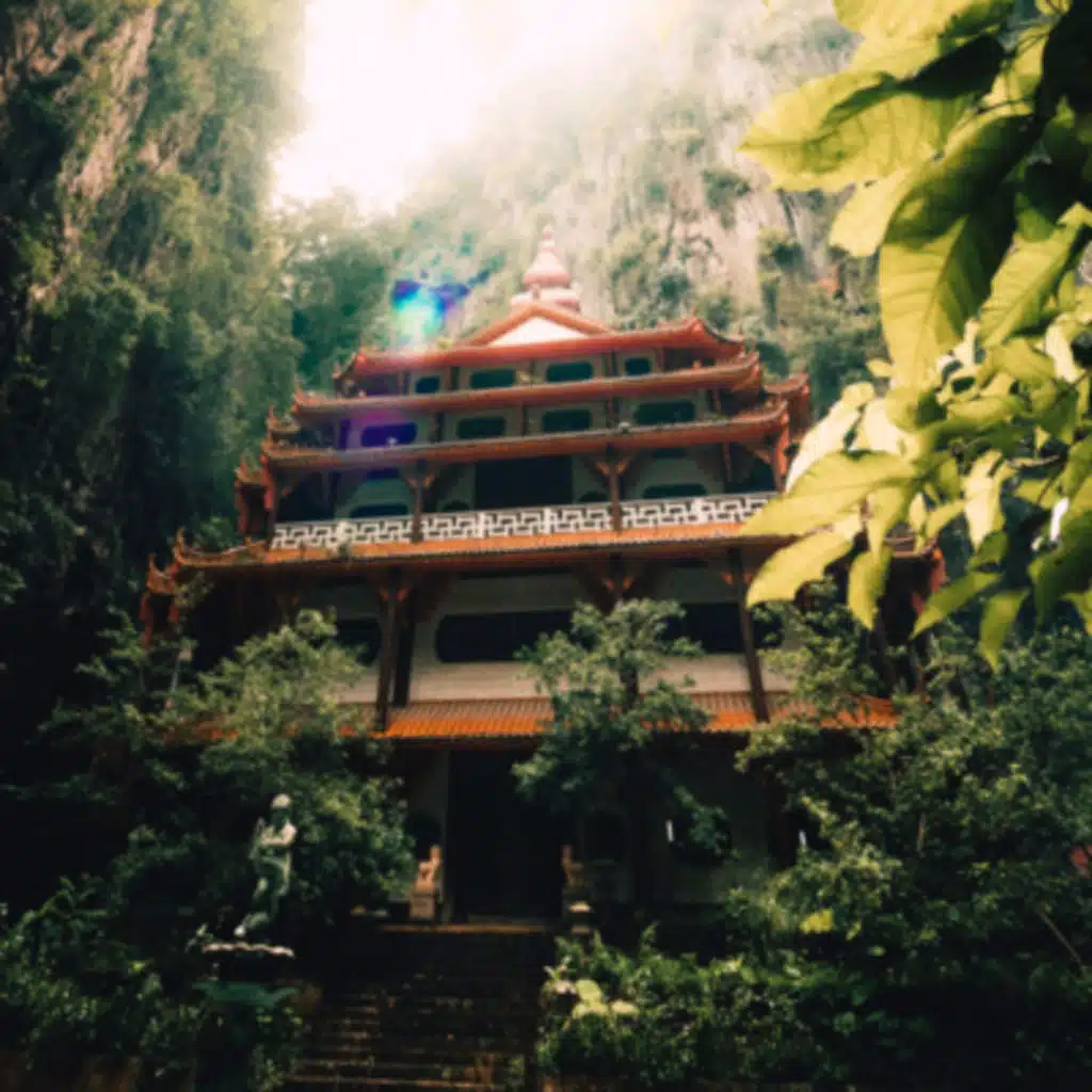Relaxing Asian Temple Soundscape | Relaxing Nature Sounds To Help You Fall Asleep