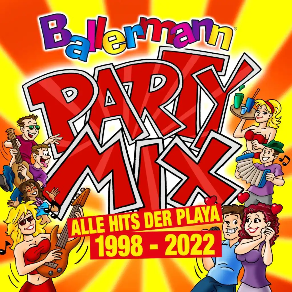 Ballermann Party Mix - Alle Hits der Playa von 1998-2022 "Summer Edition"