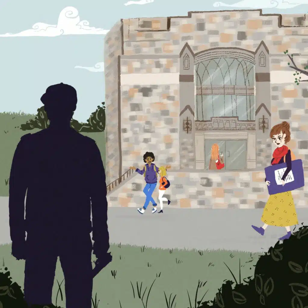 Darkness falls on Virginia Tech