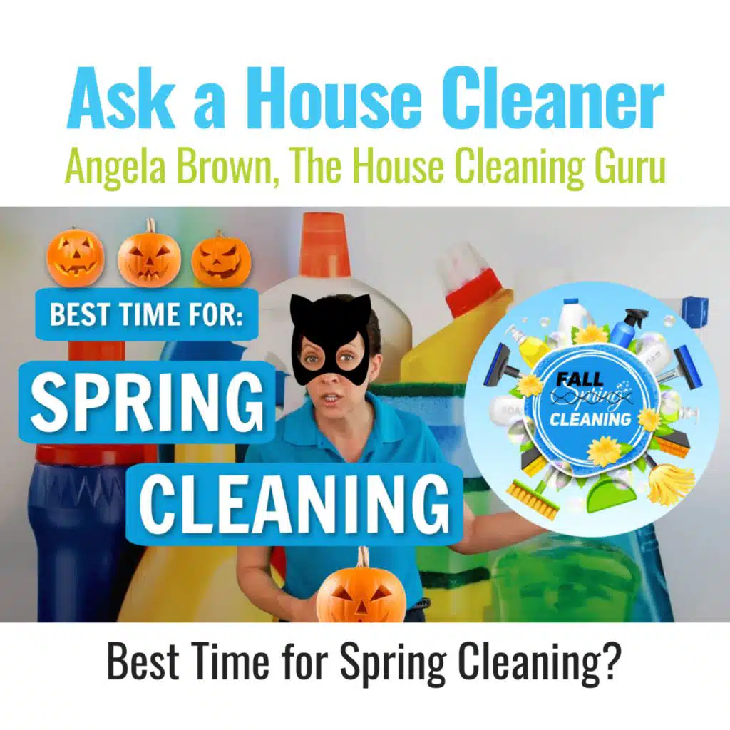 Best Time for Spring Cleaning? Halloween? Christmas Break?