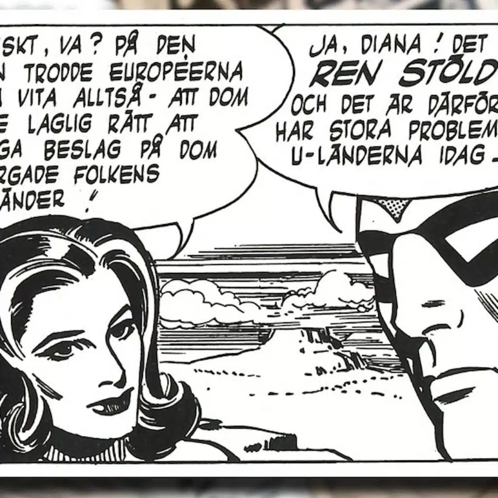 När Fantomen blev en svensk vänsteraktivist