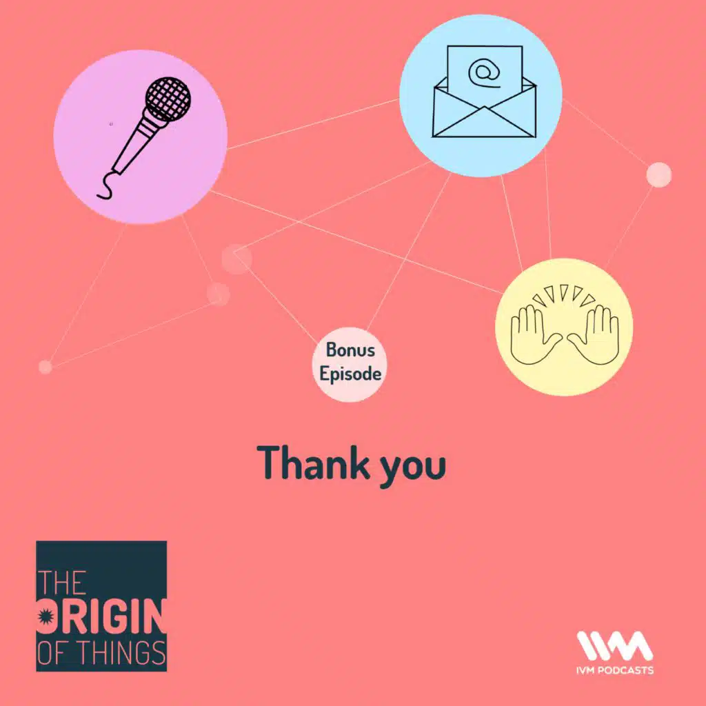 Bonus Episode: Thank you (and I'd love to hear from you)