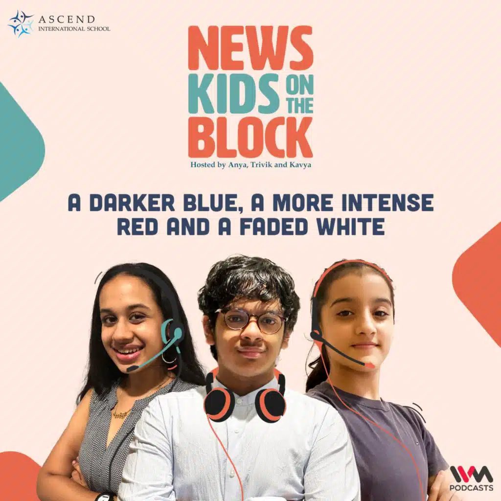 A Darker Blue, A More Intense Red, and a Faded White