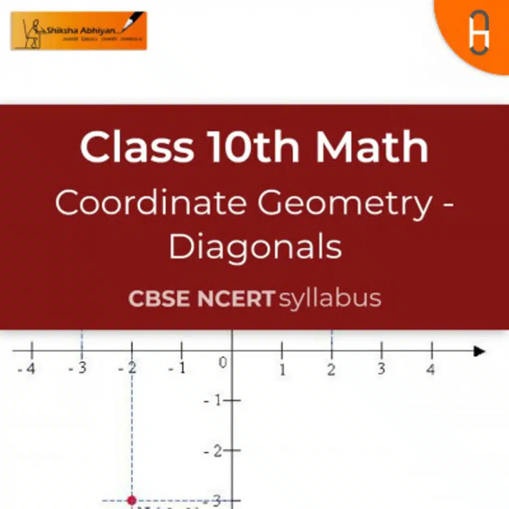 Diagonals | Coordinate Geometry | CBSE | Class 10 | Math