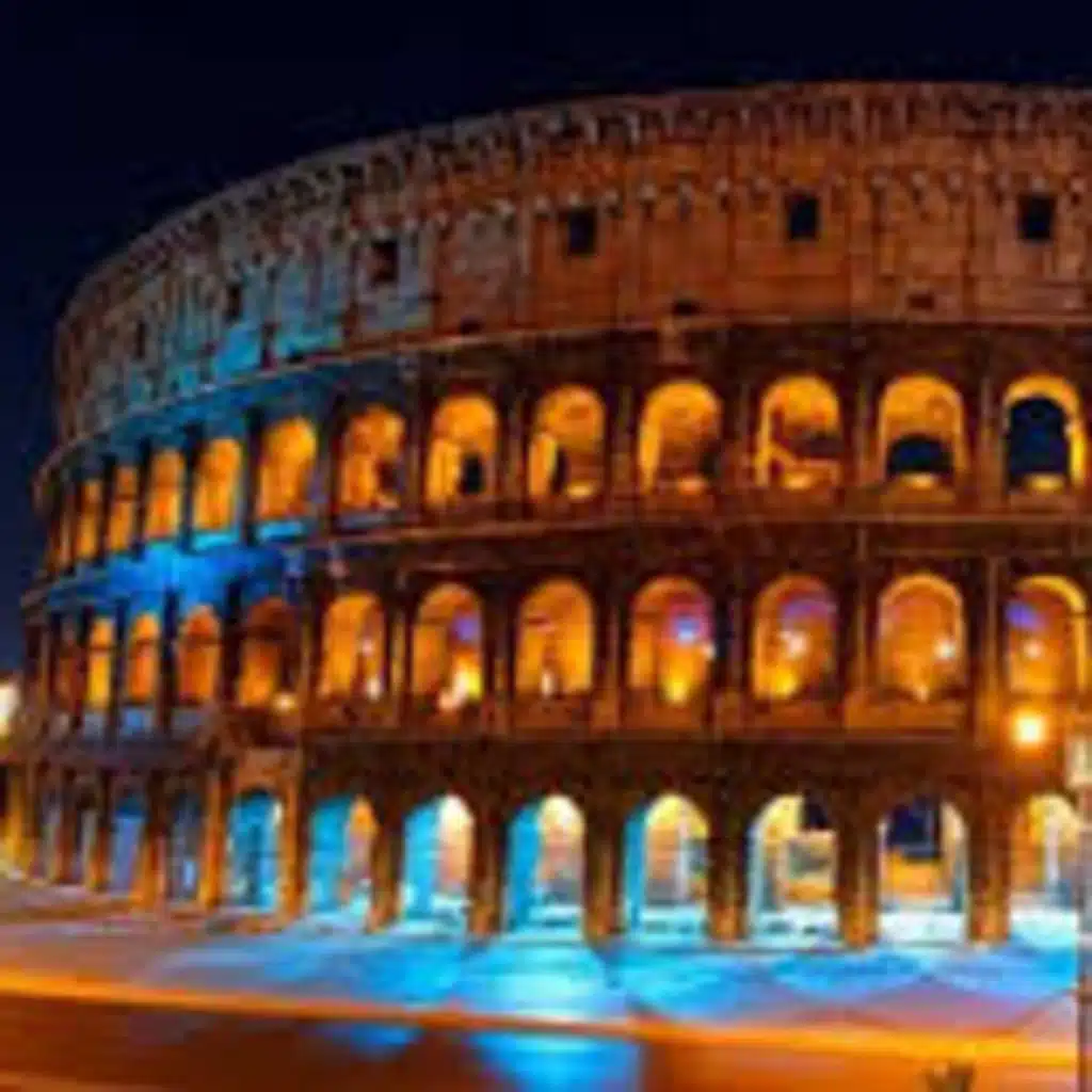 Italia y su musica romantica en noche de romance