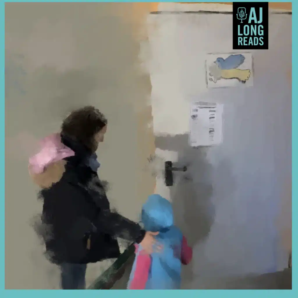 Worlds apart: 24 hours with two refugees in Poland