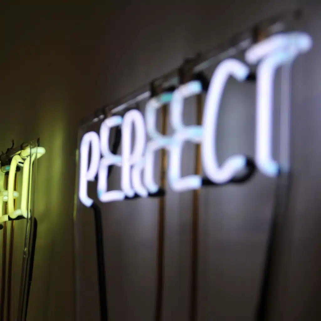 What is to strive for perfection. 