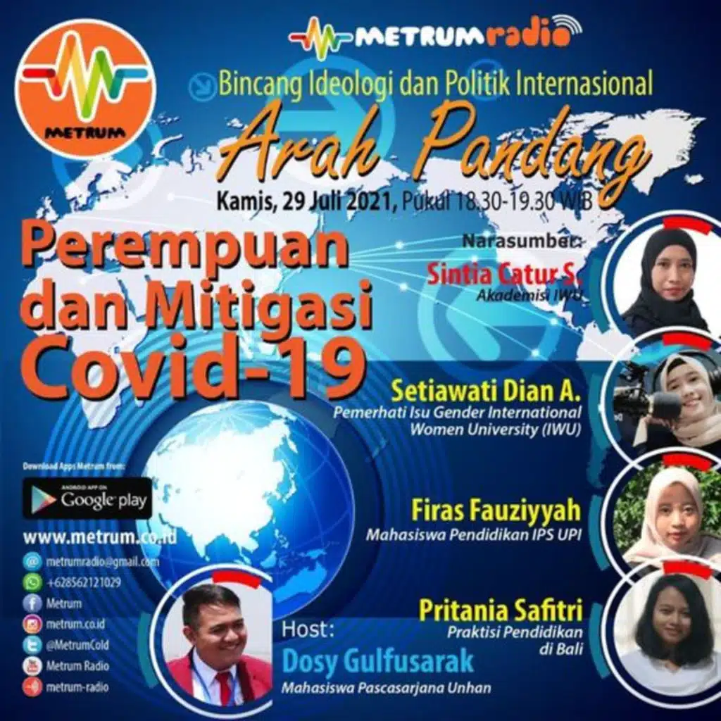 Bincang Ideologi dan Politik Internasional: Arah Pandang #100 (Perempuan dan Mitigasi Covid-19)