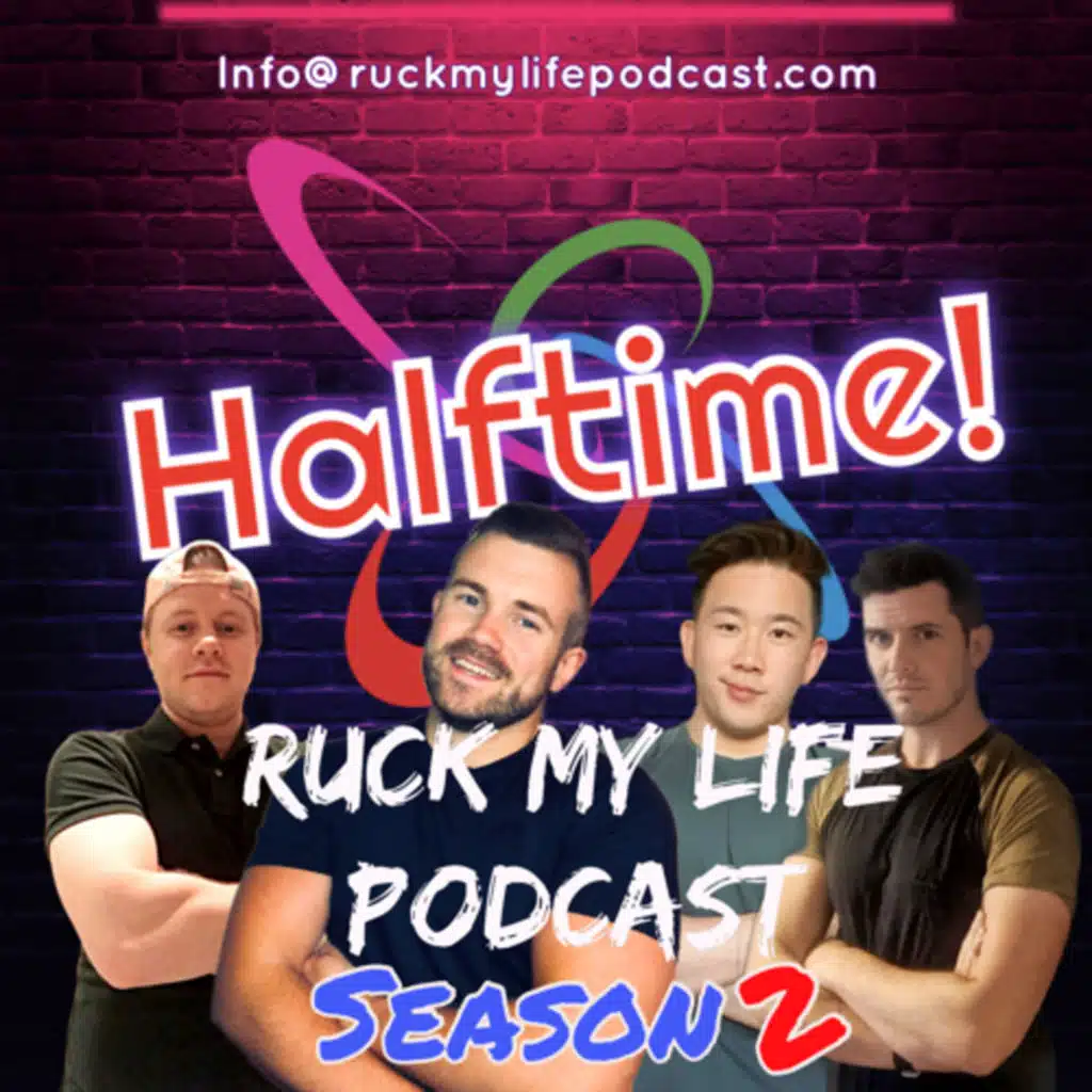 Halftime: S2E2 #daddyjames and chat up lines!