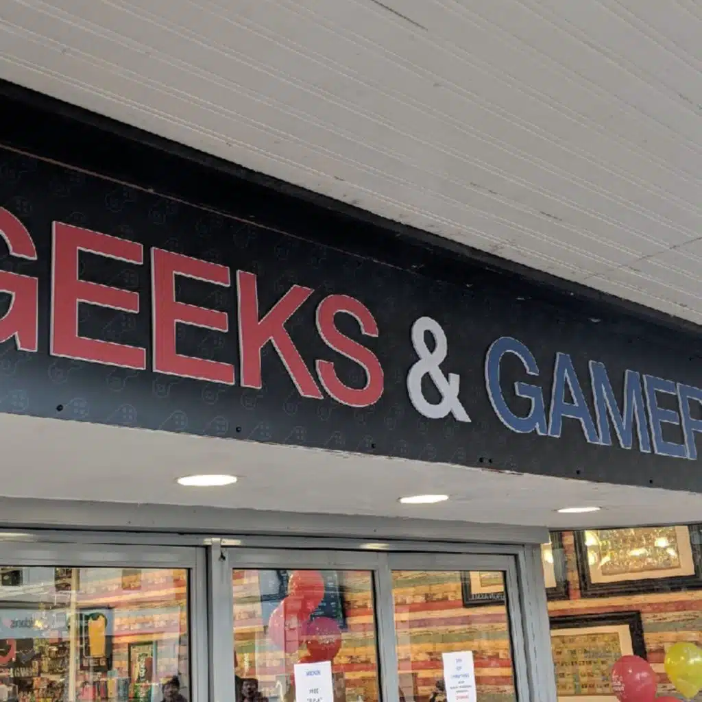 Live From Opening Of Geeks And Gamers