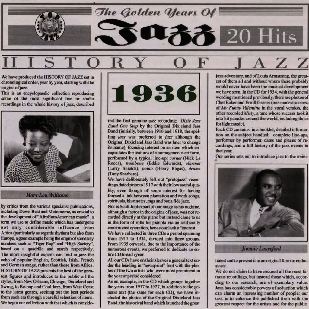 History Of Jazz 1936