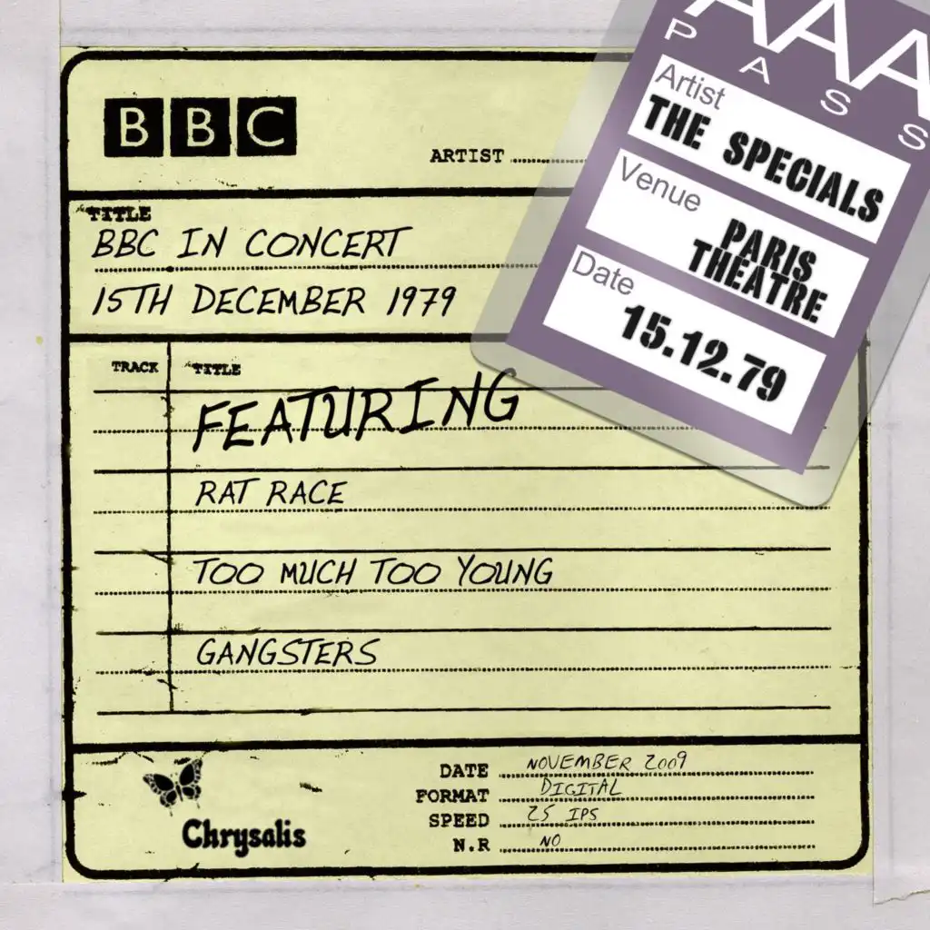 Rat Race (BBC in Concert: Live at Paris Theatre, 15 December 1979)