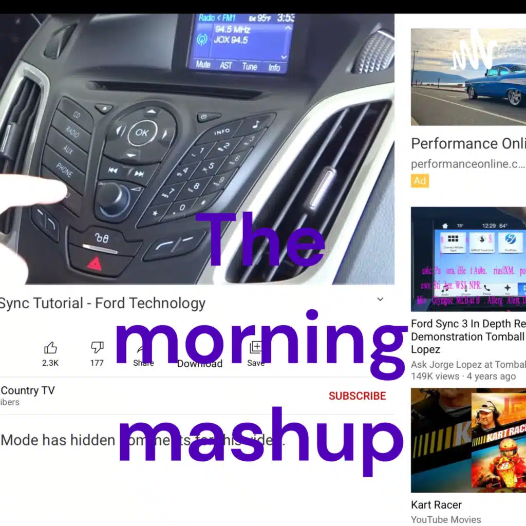  The morning mashup