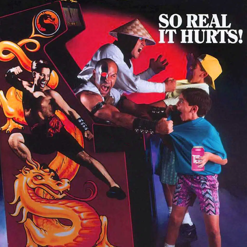 Drinking TAB and Sucking on a Battery