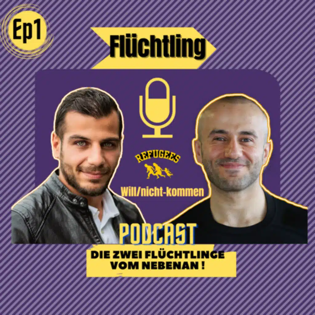 #01 Zwei Flüchtlinge unterhalten sich über den Begriff (Flüchtling) 