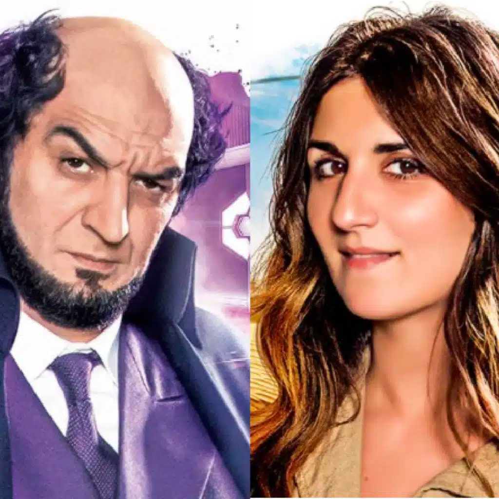 Ramzy Bédia & Géraldine Nakache : Complicité, Coiffure et Bande dessinée