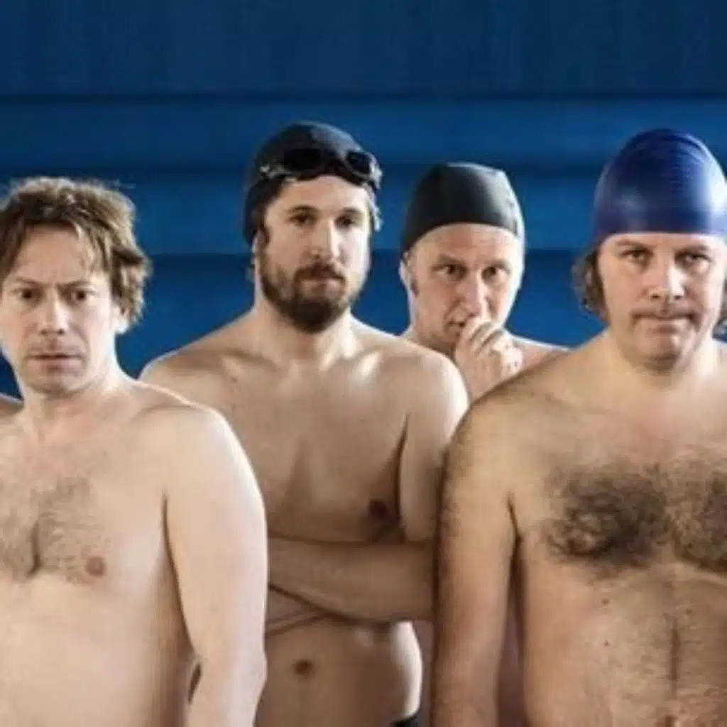 Guillaume Canet et Benoît Poelvoorde, en nage synchronisée