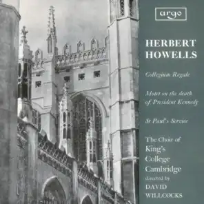 Howells: Te Deum and Jubilate (Collegium Regale); Vaughan Williams: Three Shakespeare Songs