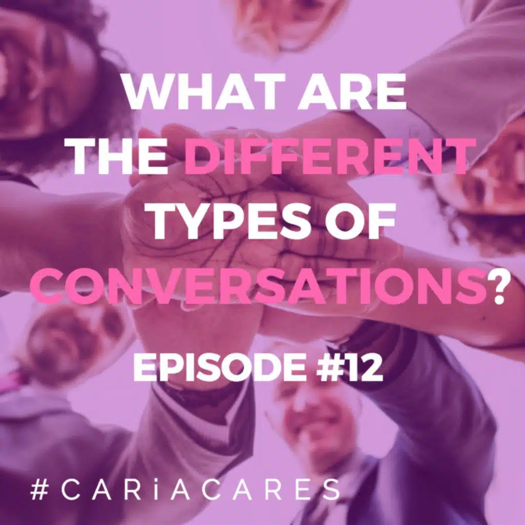 What are the 5 different types of conversation?