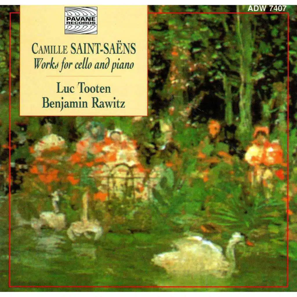 Saint-Saëns: Works for Cello and Piano