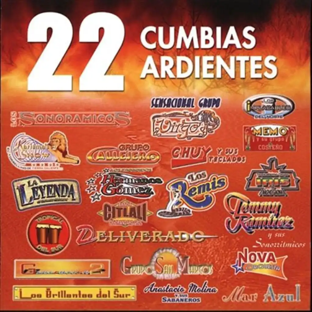 22 Cumbias Ardientes